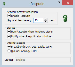 Rasputin 3.28 screenshot