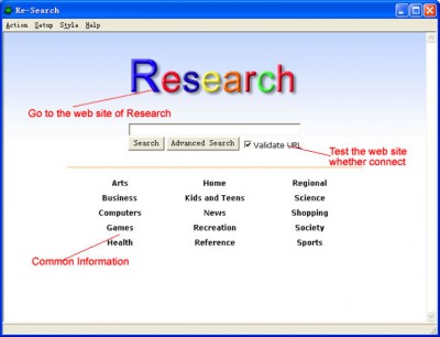 Re-Search 1.10 screenshot