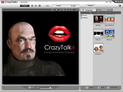 Reallusion CrazyTalk PRO (German) 6.21 screenshot