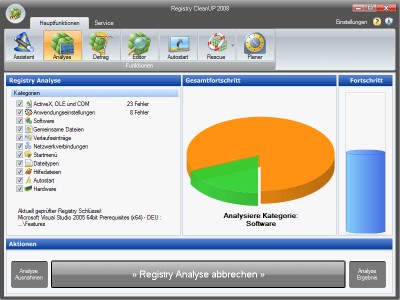 Registry CleanUP 2006 1.3 screenshot