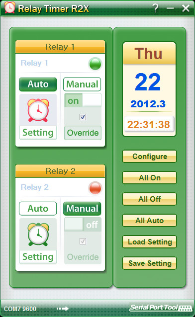 Relay Timer R2X 2.5.1 screenshot
