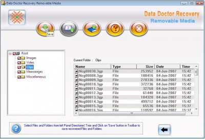 Removable Disk Data Undelete Utility 4.4.3.2 screenshot