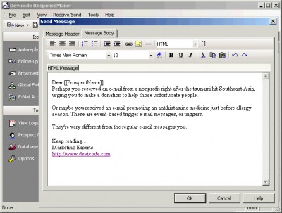 Response Mailer - Autoresponder 3.2.0 screenshot