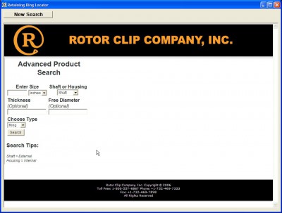 Retaining Ring Locator 1.0 screenshot