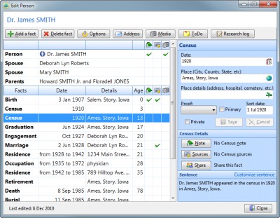 RootsMagic Essentials 7.0 screenshot