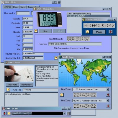 SAM 1.52 screenshot