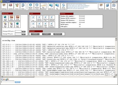 Sambar Server 6.4 screenshot