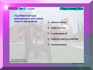 SAT Words College Vocabulary Software 1.4 screenshot