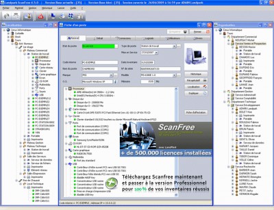 SCANFREE VERSION FREEWARE 5.2.2 screenshot