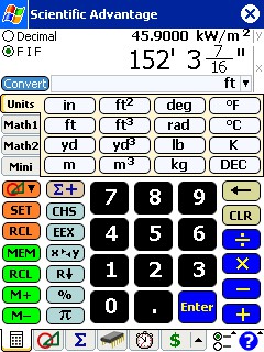 Scientific Advantage Calculator 2.0 screenshot