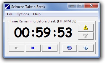 Scirocco Take a Break 3.1 screenshot