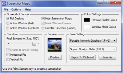 Screenshot Magic 4.4 screenshot