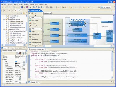 SDE for Eclipse (CE) for Linux 4.3 screenshot