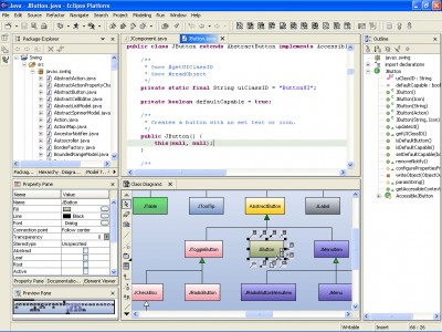 SDE for Eclipse (ME) for Mac OS X 3.0 Modele screenshot