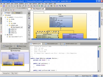 SDE for IntelliJ IDEA (ME) for Windows 3.0 Modele screenshot