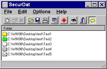 SecurDat Pro 2.1 screenshot