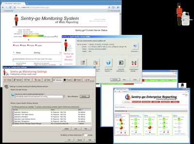 Sentry-go Quick Server Monitor 6.4 screenshot
