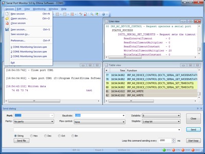 Serial Port Monitor 8.0.388 screenshot