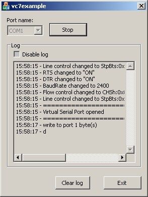 Serial Port Sniffer ActiveX Control 1.0 screenshot
