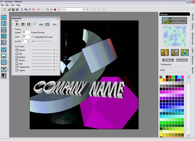 Serif 3DPlus 2 screenshot
