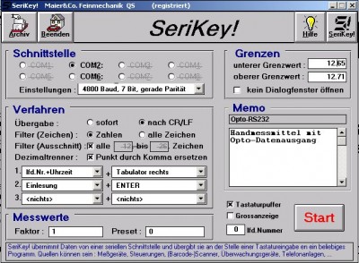 SeriKey! 1.94 screenshot