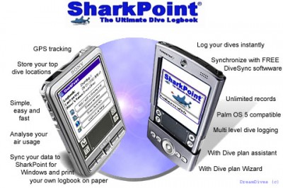 SharkPoint for Palm, the scuba dive log 1.5.1.49 screenshot