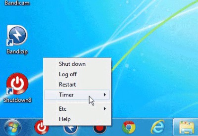 Shutdown8 1.08 screenshot