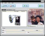 Silver DVD to Zune Converter 2.1.41 screenshot
