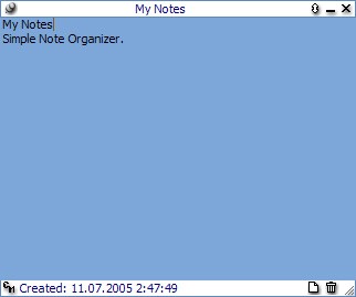 Simple Notes Organizer 1.3 screenshot
