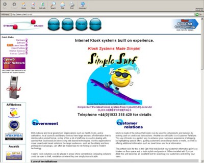 SimpleSurf 2.0 screenshot