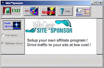 Site Sponsor 2.3 screenshot