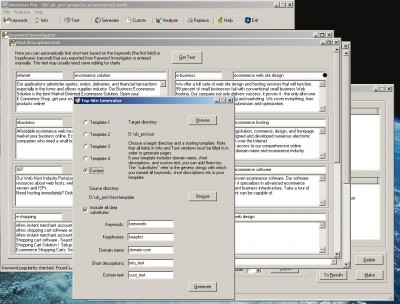 SiteByter 1.2 screenshot
