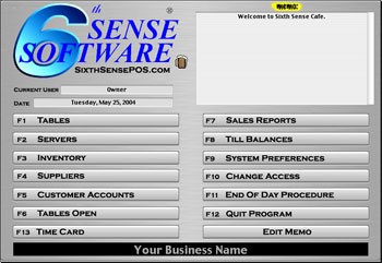 Sixth Sense Cafe 6.x screenshot