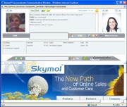 Skymol Communicator Live Chat Software 3.0 screenshot