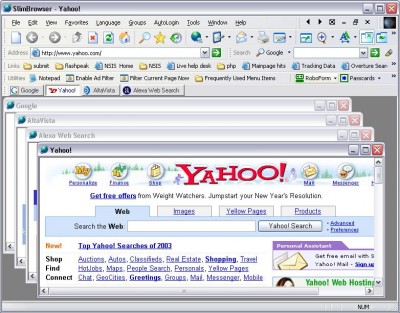 Slim Browser 4.04.006 screenshot