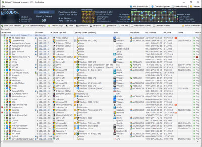 Slitheris Network Discovery 1.2.4 screenshot