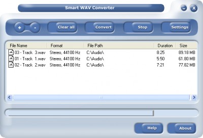 Smart Audio Converter Pro 2.13 screenshot