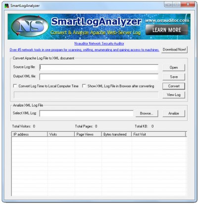 SmartLogAnalyzer 1.2.7 screenshot