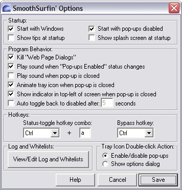 SmoothSurfin 2.0 screenshot