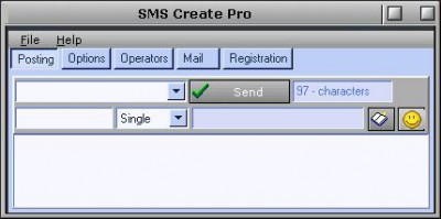 SMS Create Pro 5.7.1 screenshot