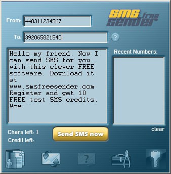 SMS Free Sender 2.8.0.001 screenshot