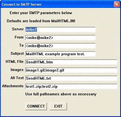 SMTP/POP3 Email Engine for Fortran 3.5 screenshot