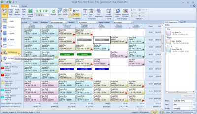 Snap Schedule Employee Scheduling Software 5.0.3.0 screenshot