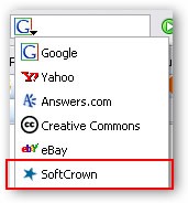 SoftCrown Firefox Search Plugin 1.01 screenshot