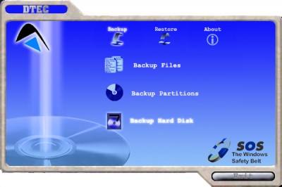 SOS Crash Recovery 5.0 screenshot