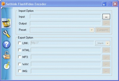 Sothink FlashVideo Encoder 1.1.50913 1.1 Build screenshot