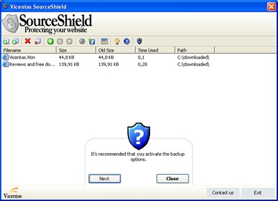 SourceShield 1.0.166 screenshot