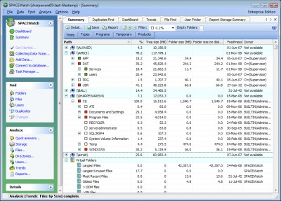 SpaceWatch pro 5.6 screenshot