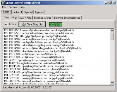 Spam Control (Server) 1.60 screenshot