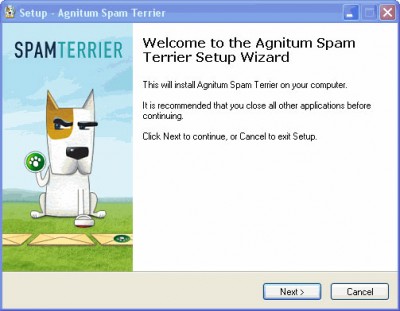 Spam Terrier 1.0 screenshot